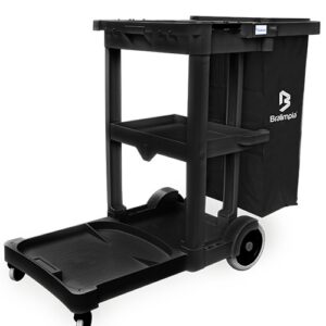 Carro Funcional Bralimpia America Black Tampa Simples