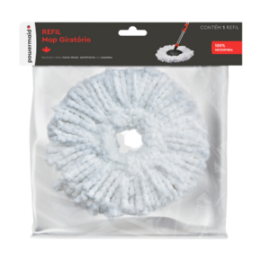 Refil Mop Giratorio Tam Unico Branco Perfect