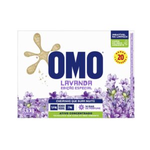 Sabão Po Omo Lavanda Caixa 1,6 Kg