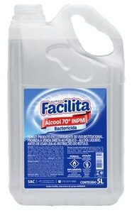 Alcool 70 Líquido Facilita 5L