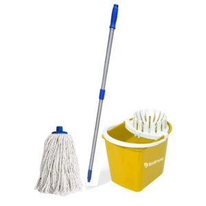 Conjunto Mopinho Bralimpia Amarelo 1,20m