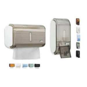 Saboneteria Premisse Urban Glass Fume C/ Reservartorio