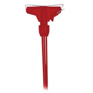 Cabo De Aluminio Bralimp Com Haste Euro Metalica Vermelho