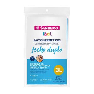 Saco Hermetico Fecho Duplo 3l