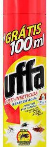 Inseticida Aerossol Uffa Multi L400p300ml