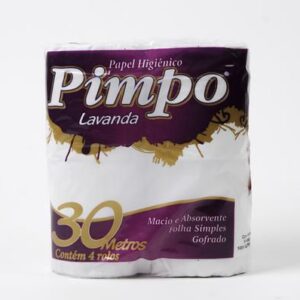Papel Higienico Pimpo Lavanda 4 X 30m