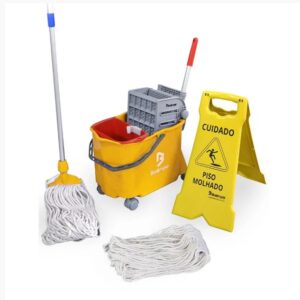 Kit Completo Doblo Flex Bralimpia Amarelo 20l
