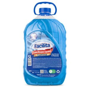 Lava Roupas Liquido Facilita Tradicional 5l