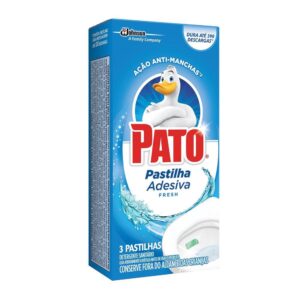 Pato Pastilha Adesiva Fresh Com 3