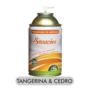 Aerossol Sensações Cheiro Bom Tangerina E Cedro 300ml