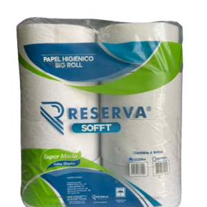 Papel Higiénico Branco Reserva Sofft 8x200